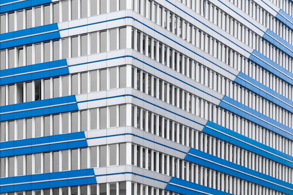 white and blue concrete building during daytime