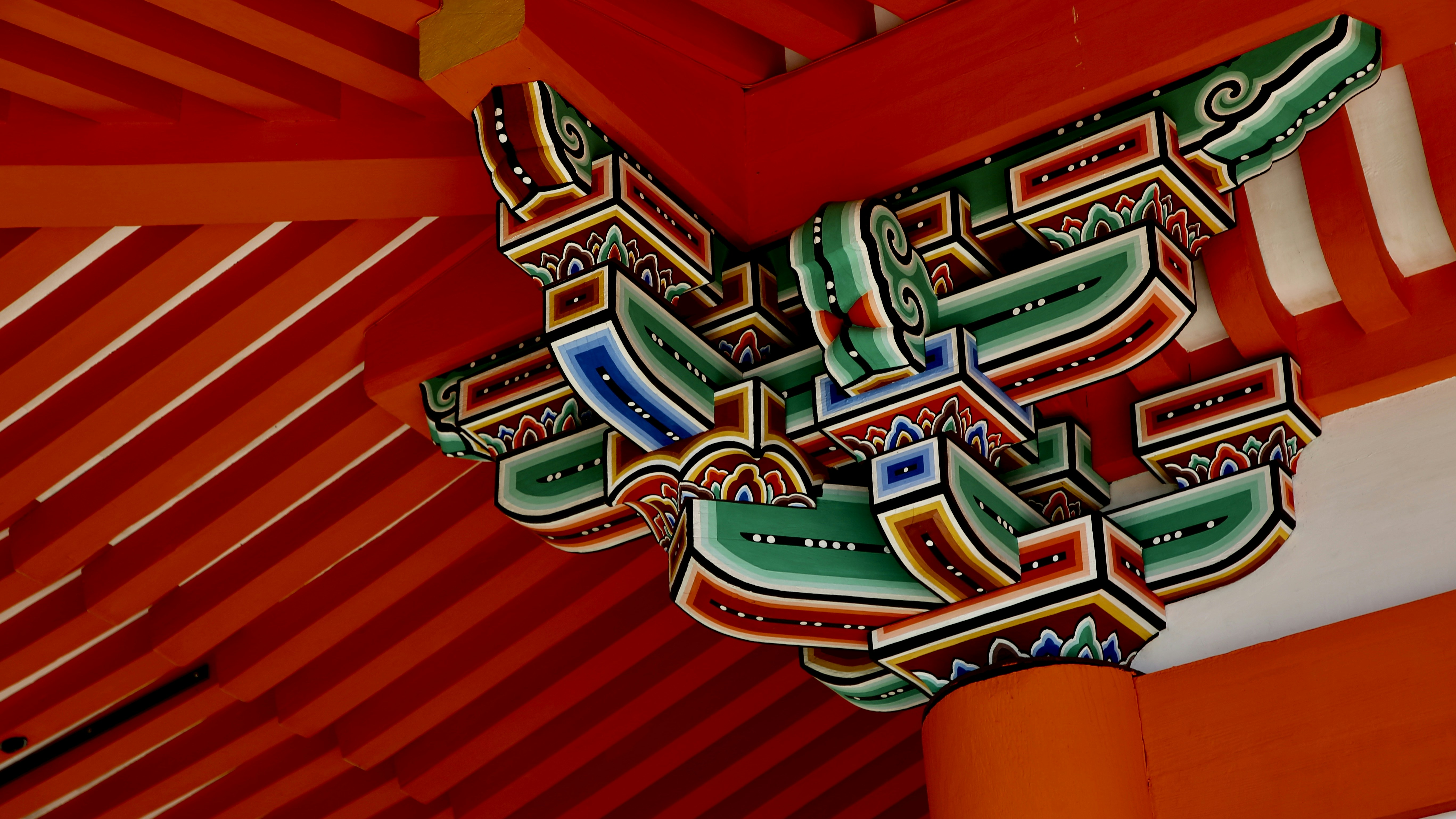 Multicolored Ceiling