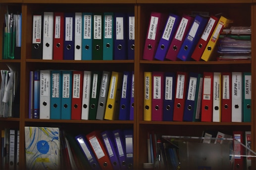assorted files