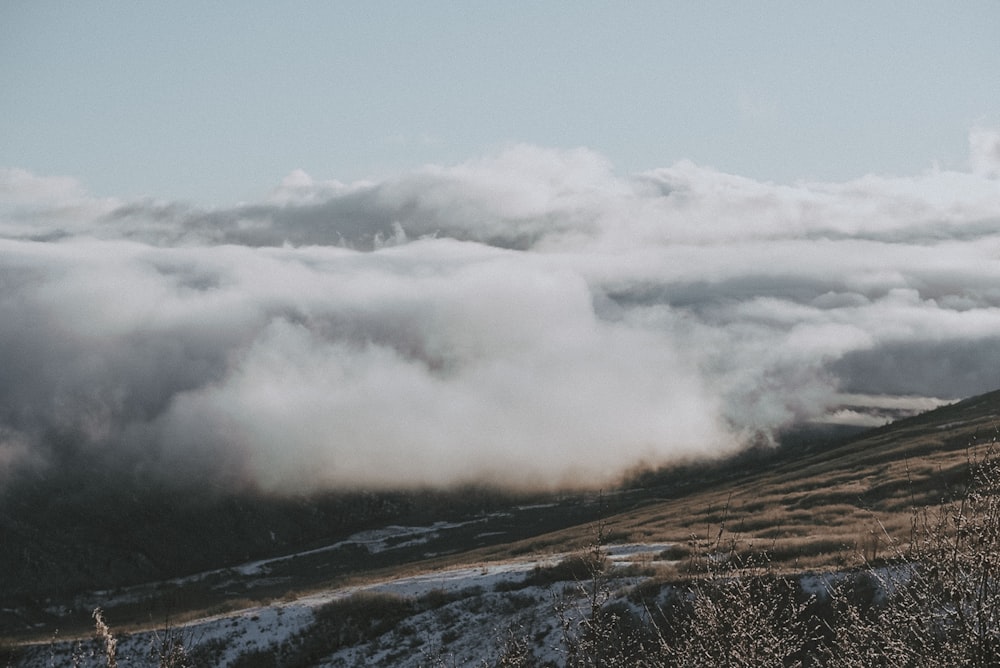 sea of clouds