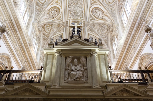 Interior view showing decorative moldings and frames enhancing the room's ambiance.