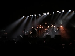 band on stage playing music