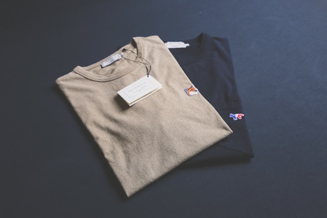 gray and black shirts