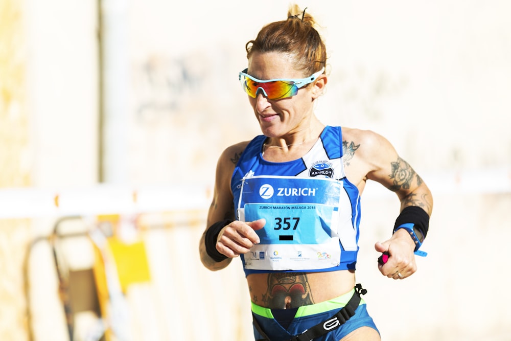 woman running during daytime