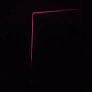 A sleek, modern website layout with neon green and white accents on a black background