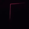 A dark background with a thin, pink neon line forming an L-shape, creating a minimalist and modern aesthetic.