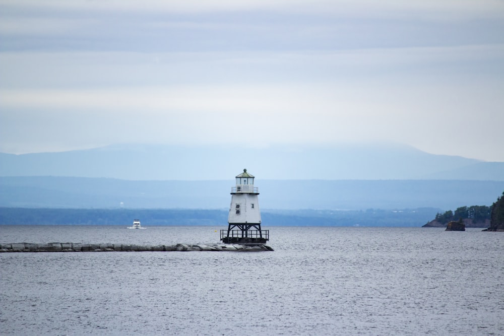 white lighthouse