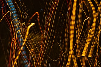 Abstract data visualization representing dynamic scientific patterns in a dark terminal interface.