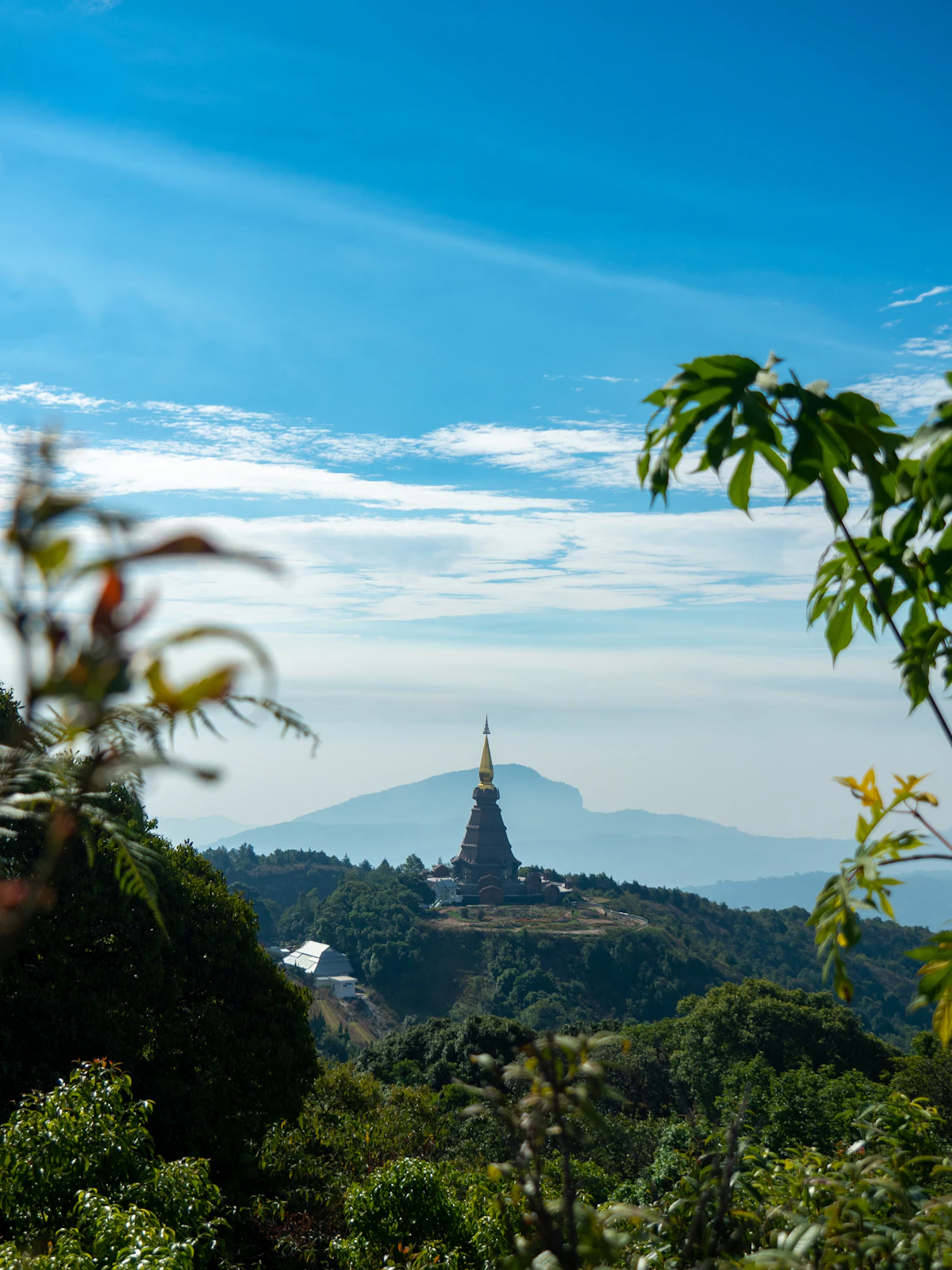 Great Holy Relics Pagodas Doi Inthanon