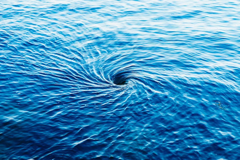 water tornado during daytime