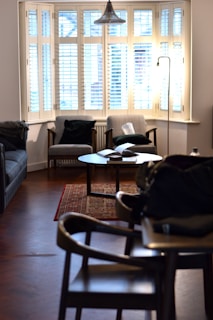 white wooden windowpane