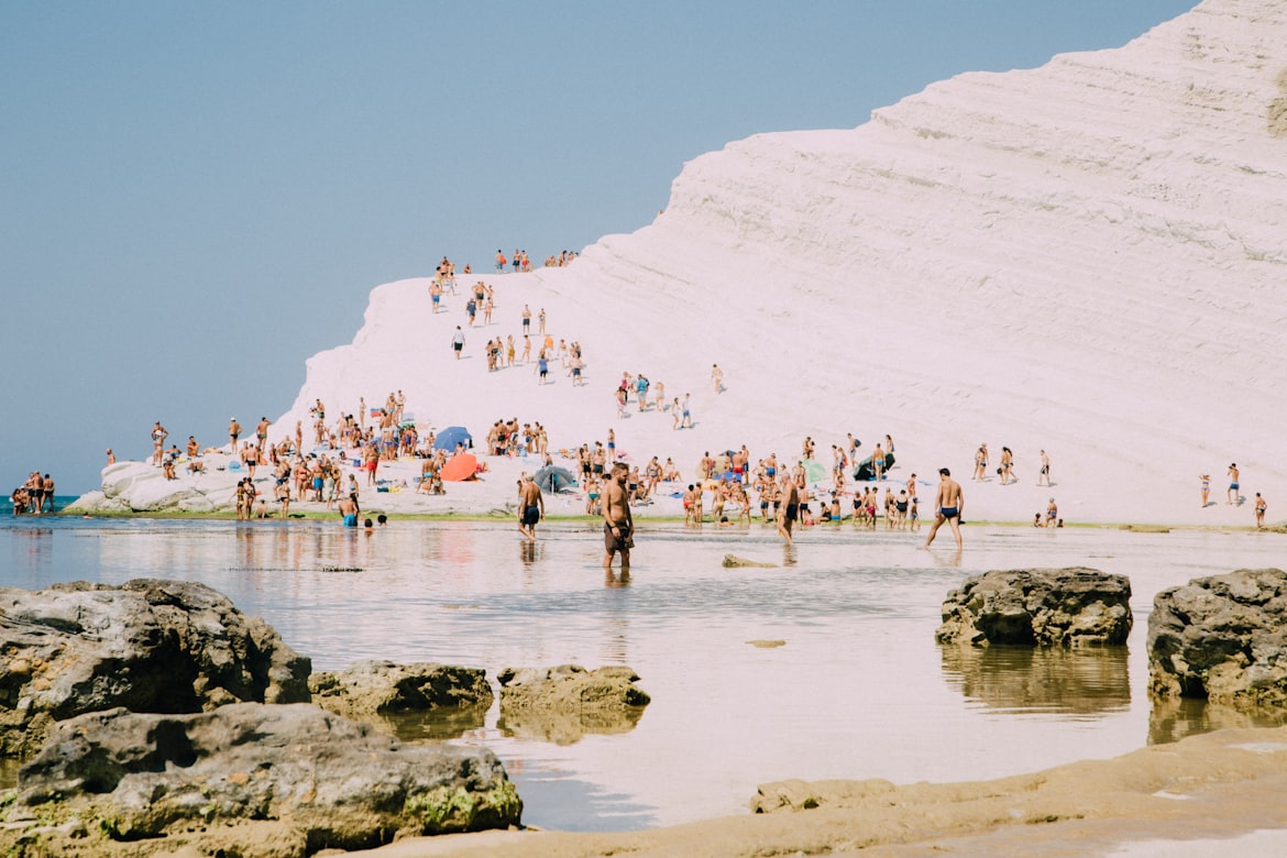 Plażowanie na Sycylii