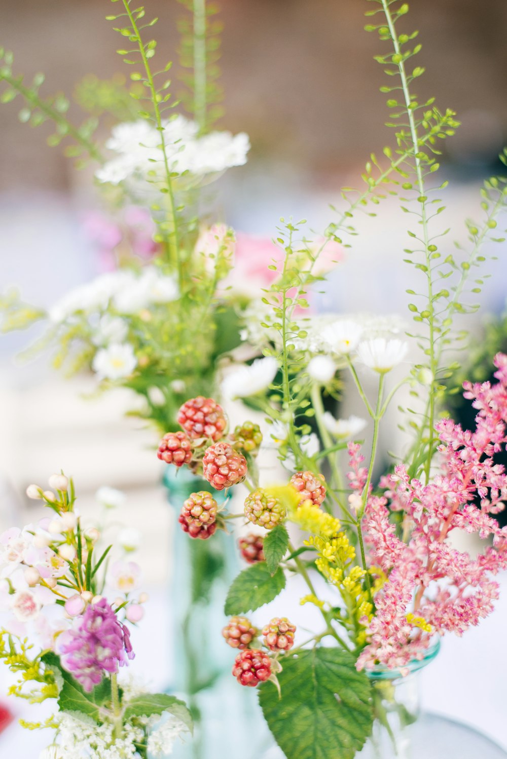 flores de pétalos blancos