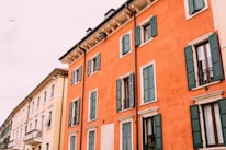 orange concrete building