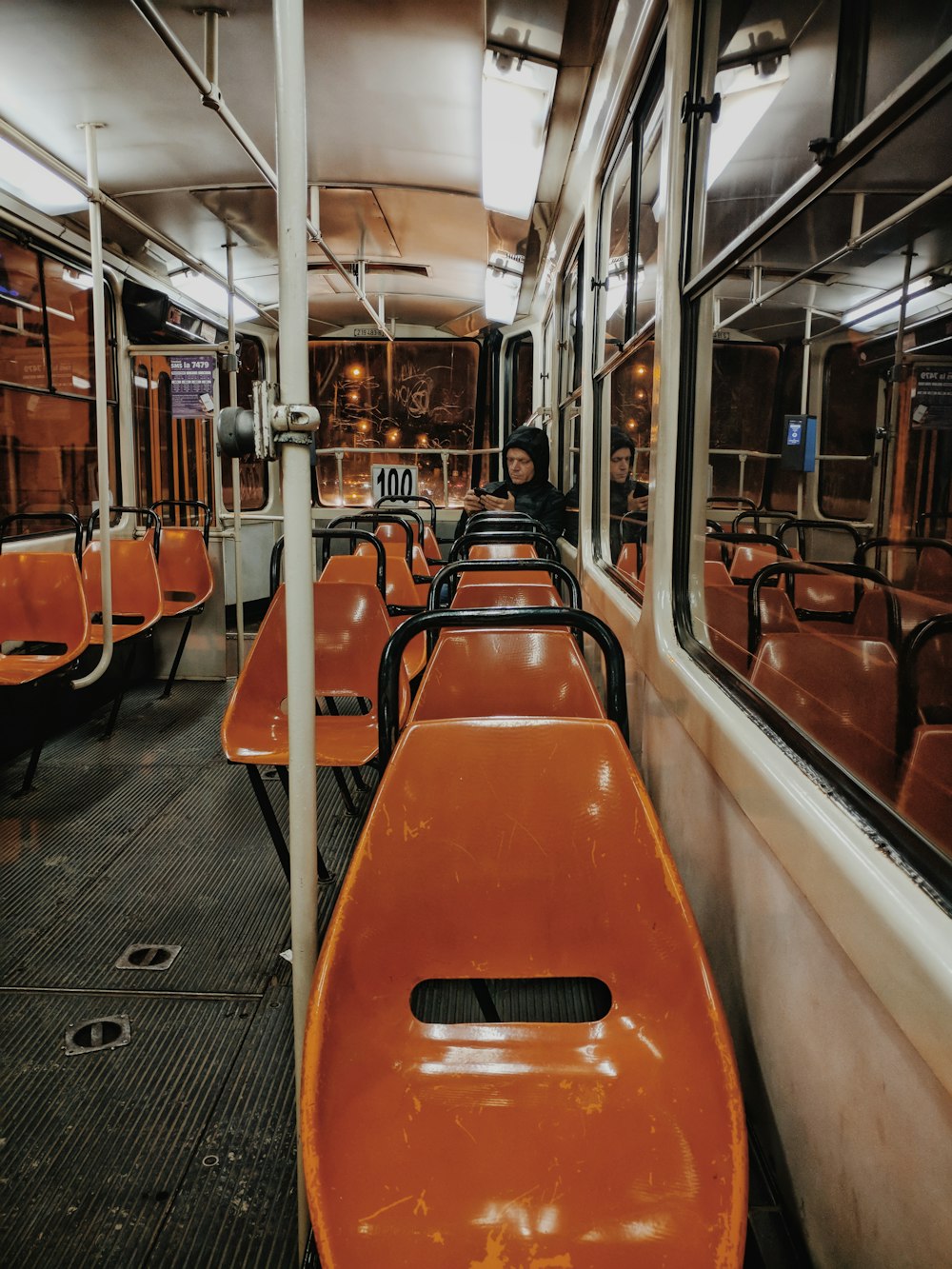 bus interior