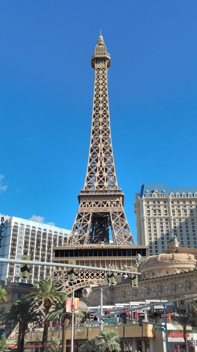 Sightseeing Above The Strip From The Eiffel Tower at Paris Vegas