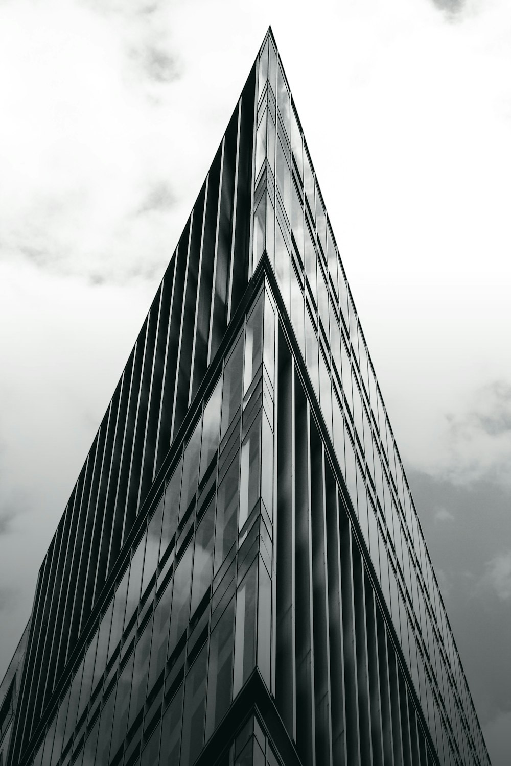 low-angle photography of buildings