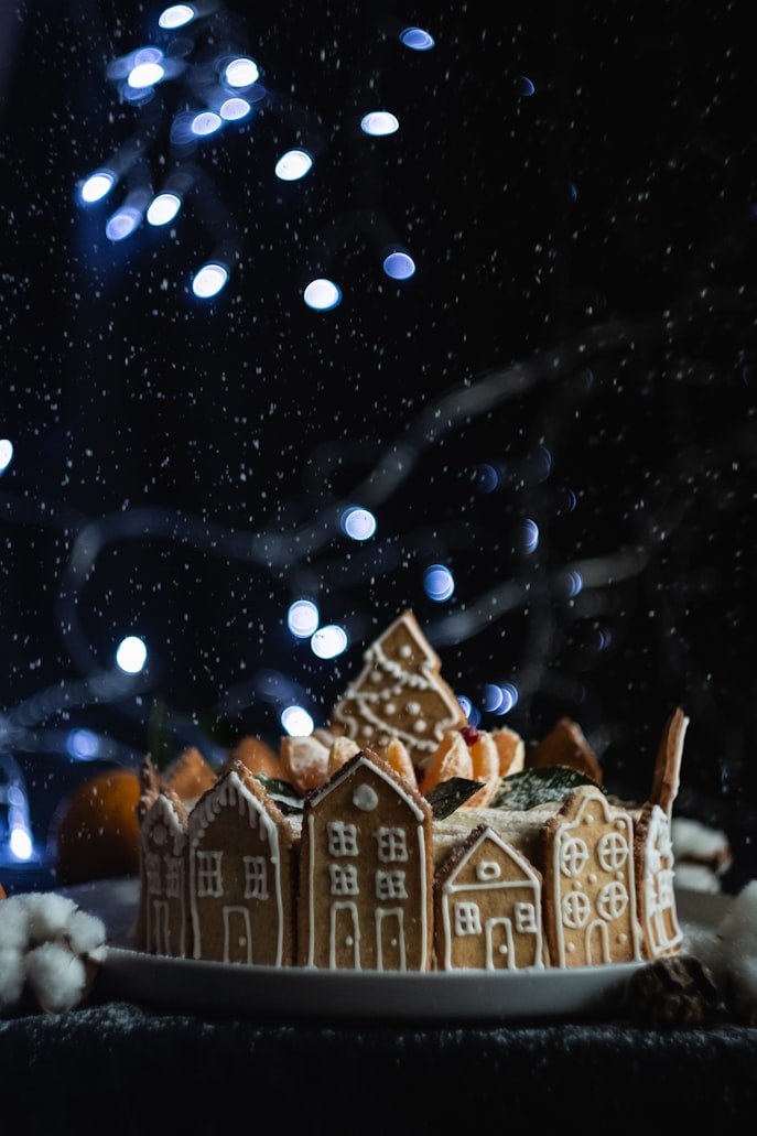 Brown house cake photo - photo by Diliara Garifullina on unsplash.com