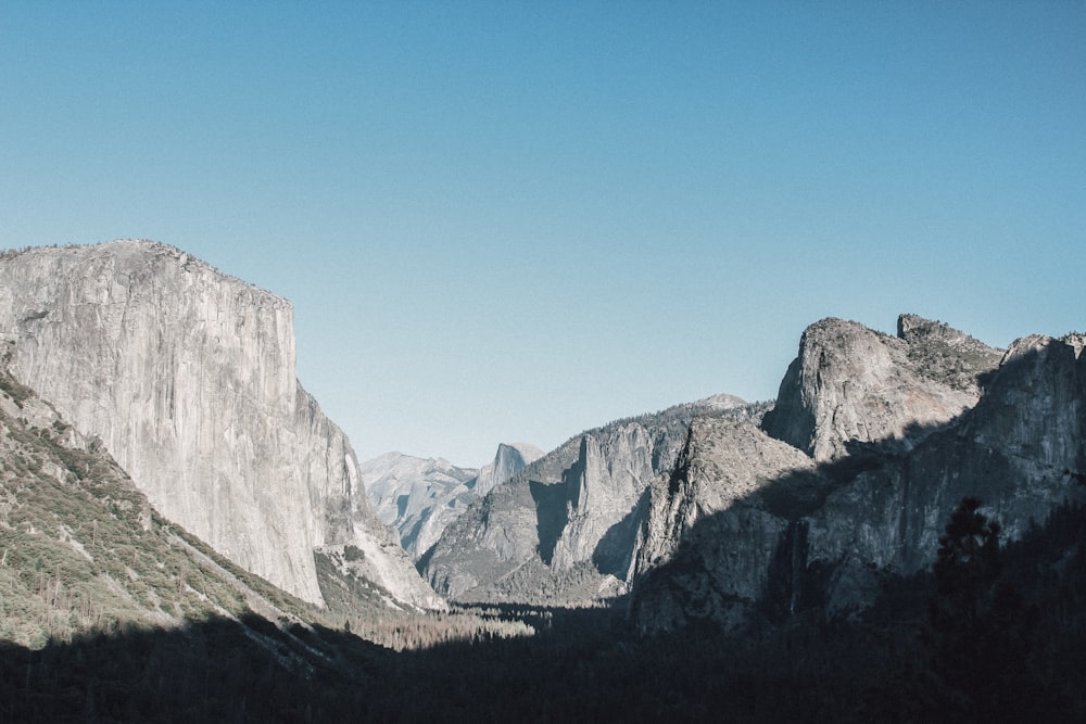 gray mountain during daytime