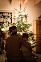 shooting photo noël, cadeau photo noël