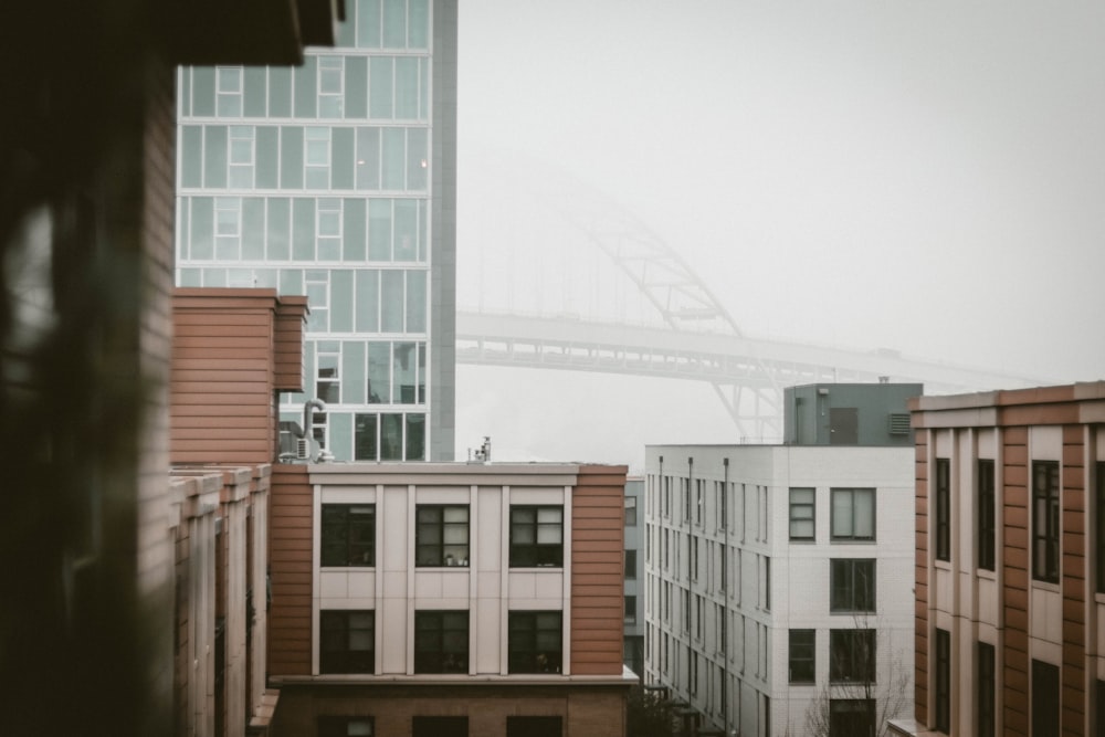 high-rise buildings at daytime