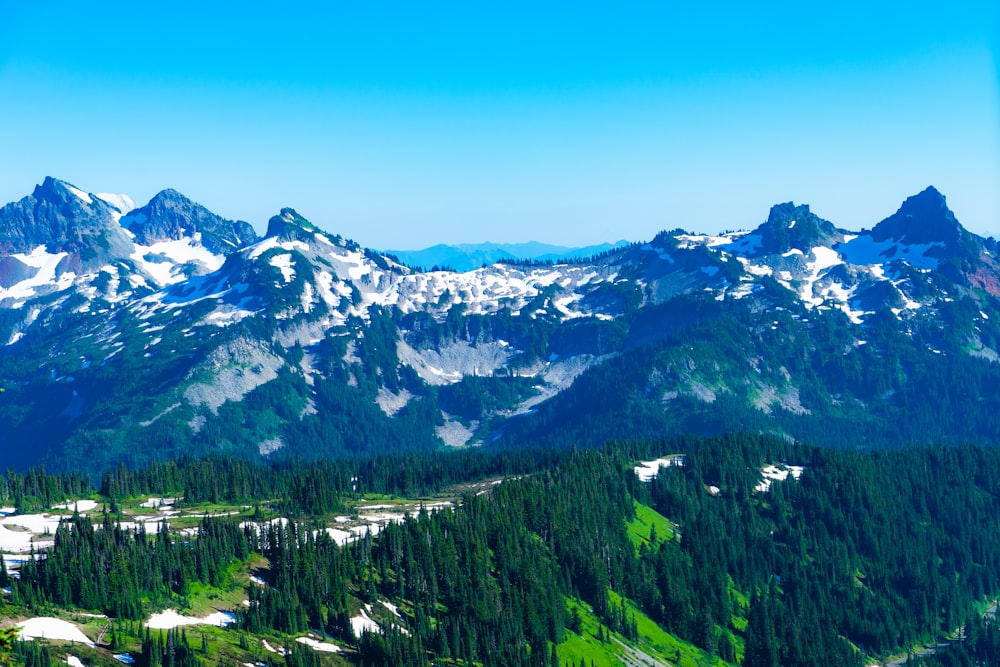 photography of green mountain range during daytime