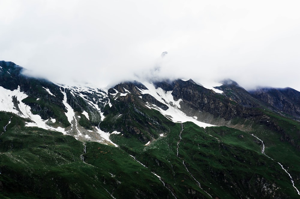 green mountain during daytime