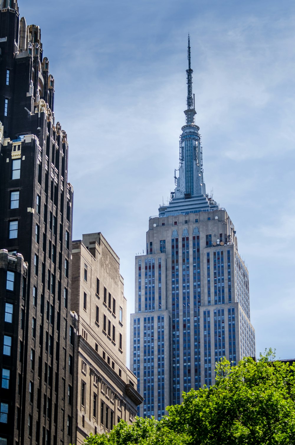 low-angle photography of curtain wall building