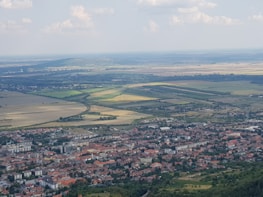 An aerial view of Dörtyol, showcasing the local community and environment.