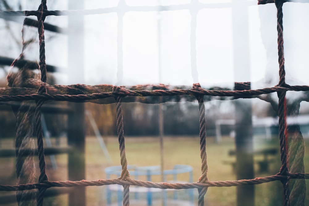 selective focus photography of ropes