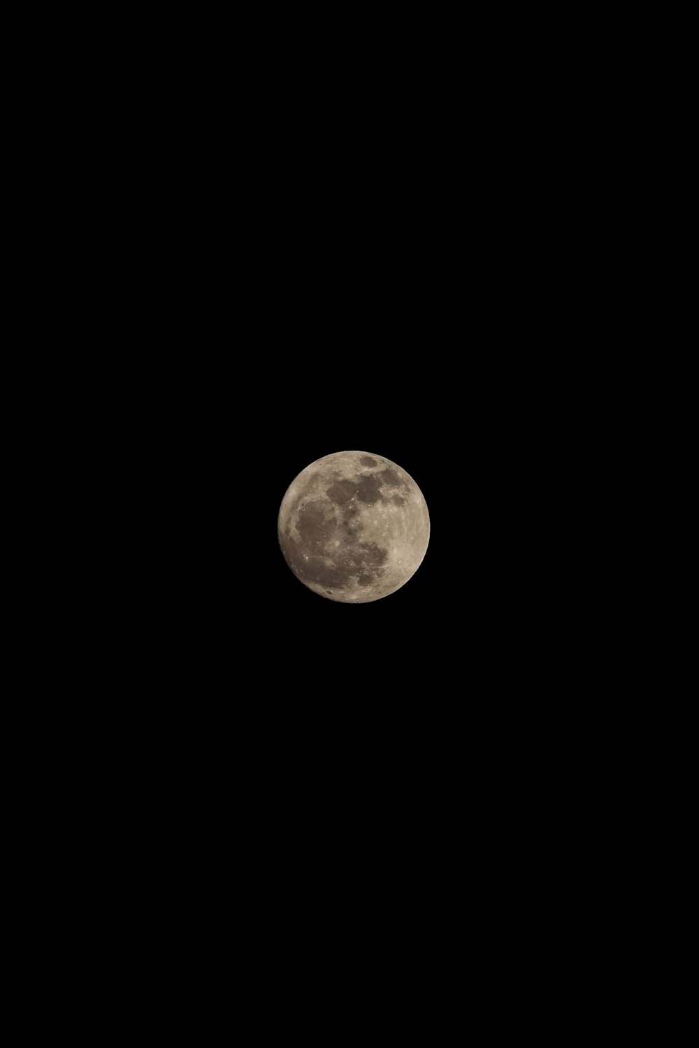 full moon at nighttime