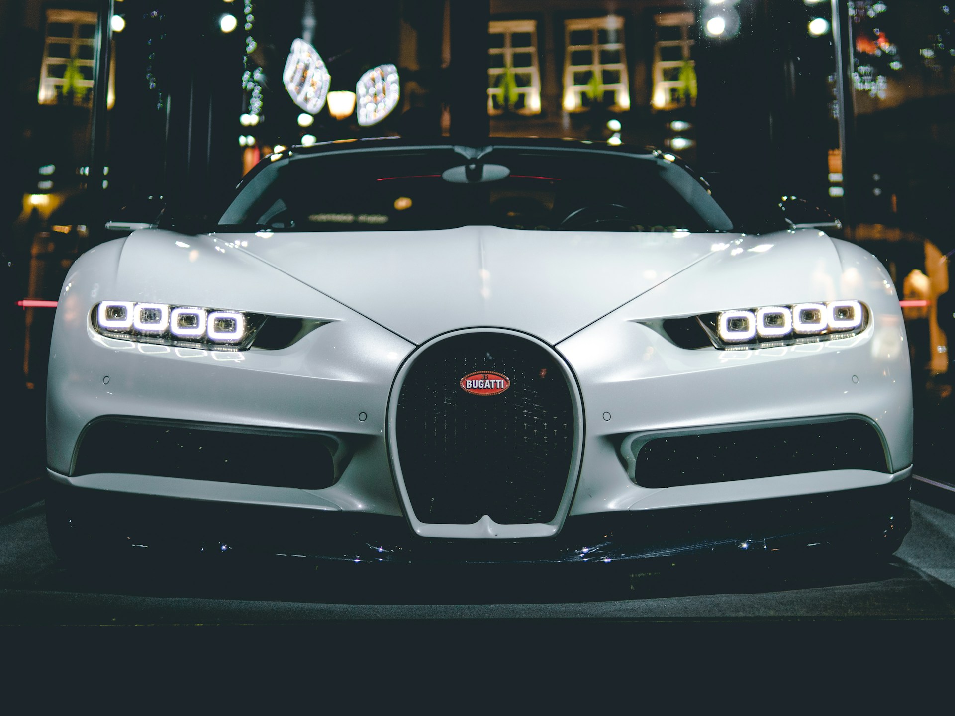 white vehicle