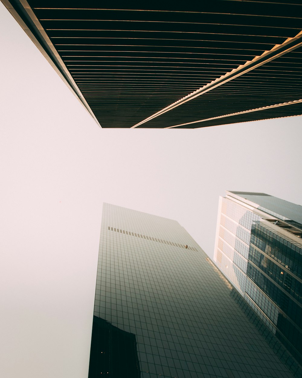 low-angle photography of high-rise building