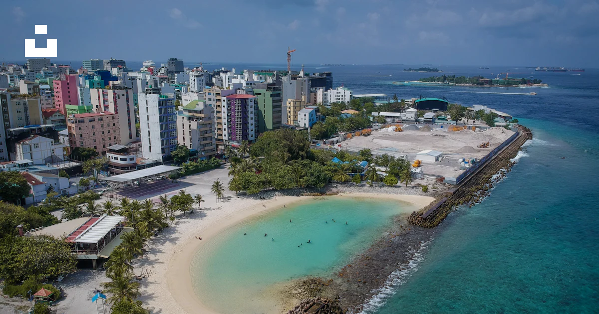 Seashore Building Aerial photography of buildings near seashore during daytime photo ...