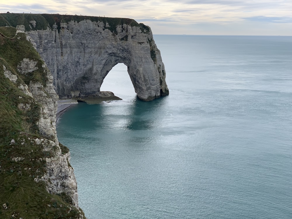 calm body of water during daytime