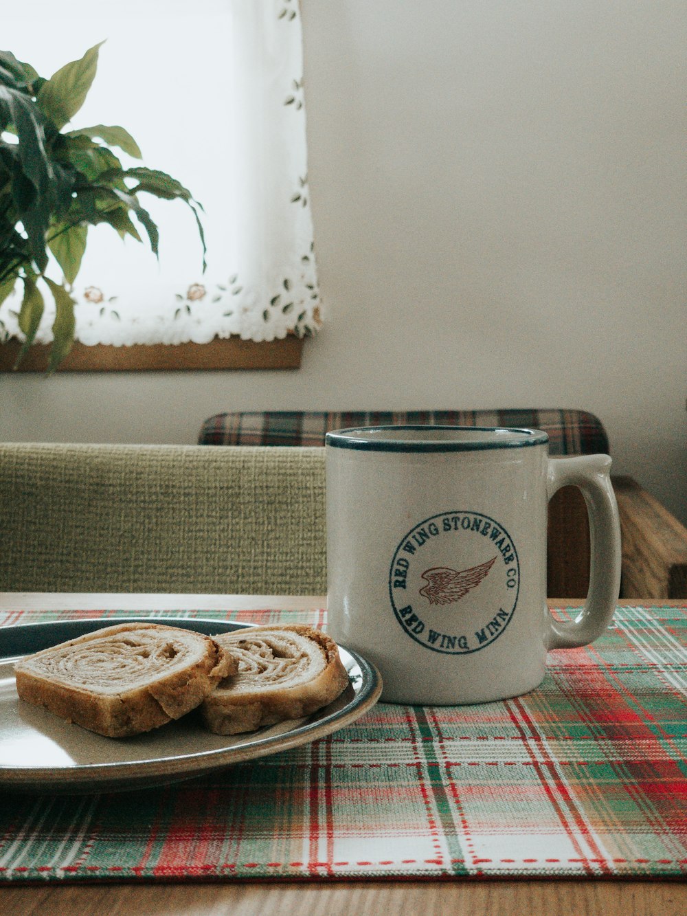 mug and plate