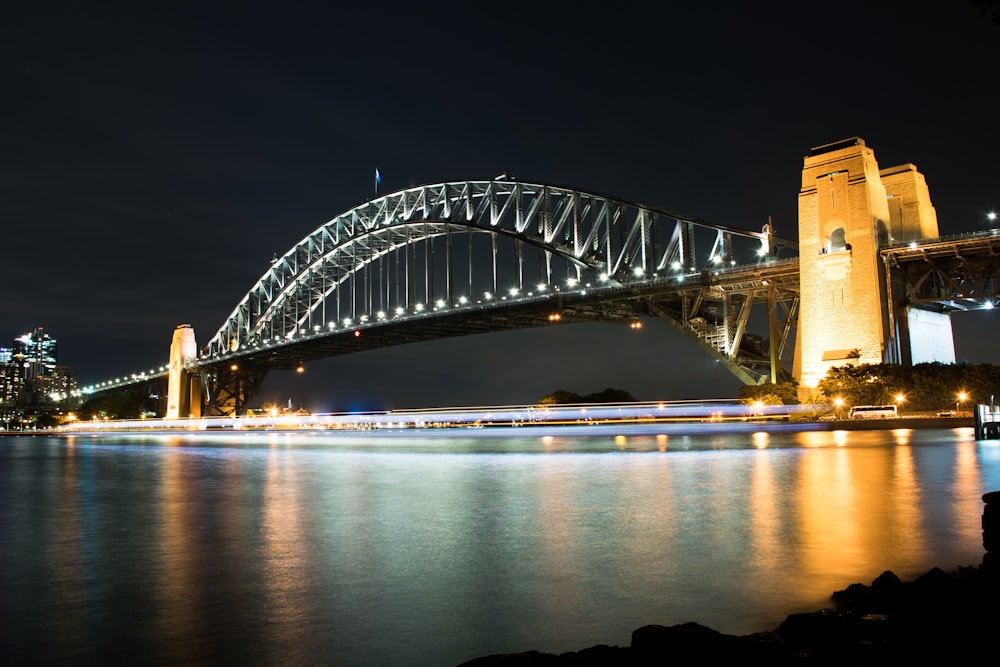 low angle photography of cable-stayed bridge