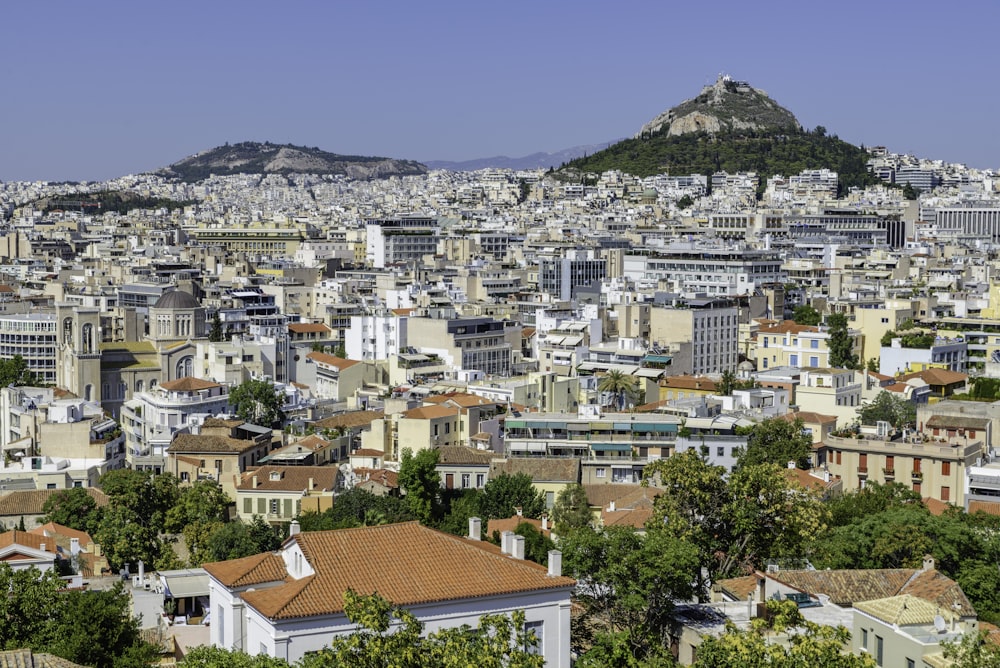 aerial view of city during daytime