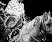 breakaway cowgirl riding horse