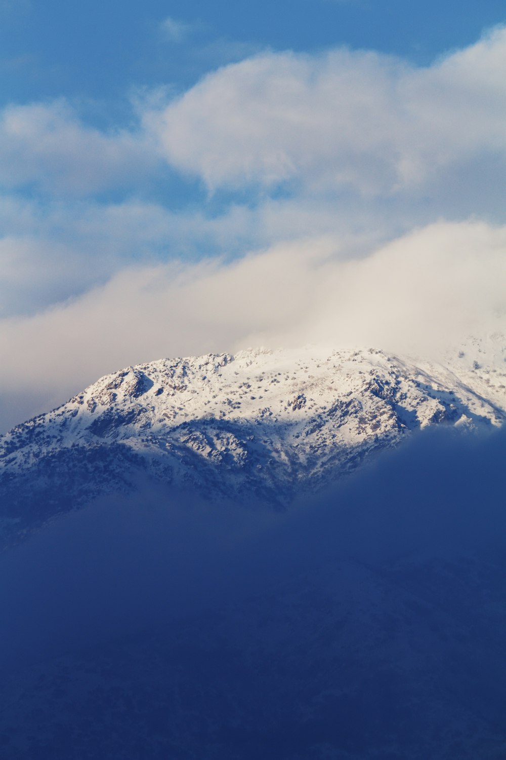 snocapped mountains