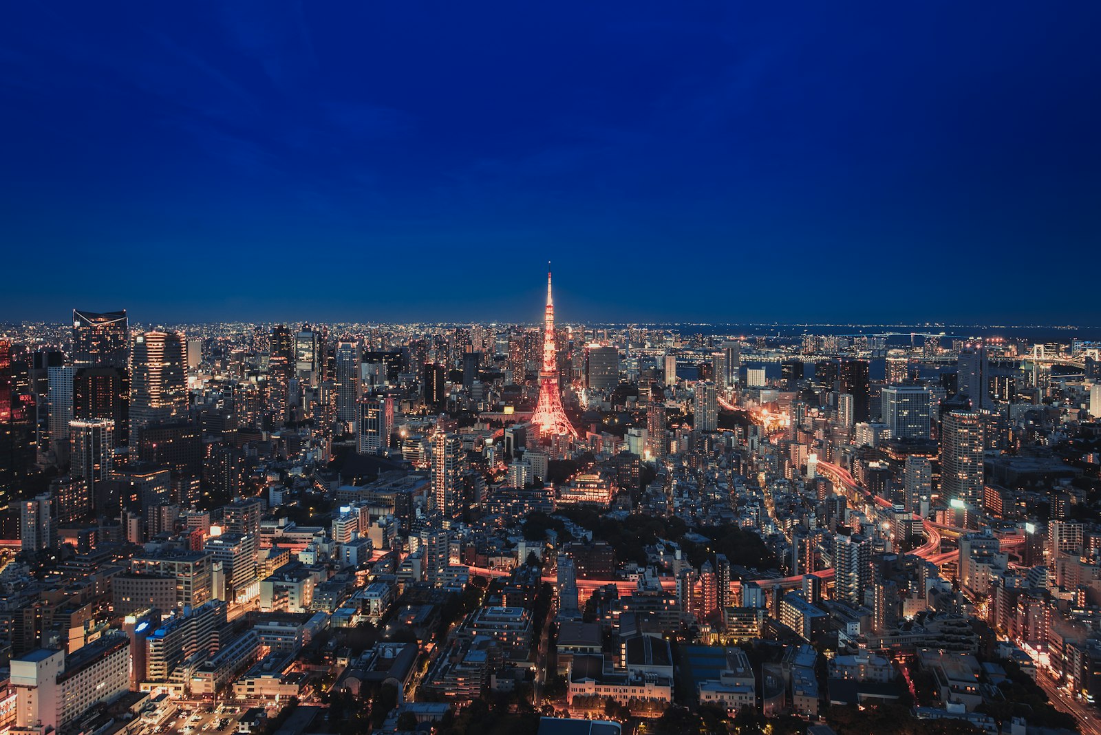 Nikon AF-S Nikkor 14-24mm F2.8G ED sample photo. City during nighttime photography