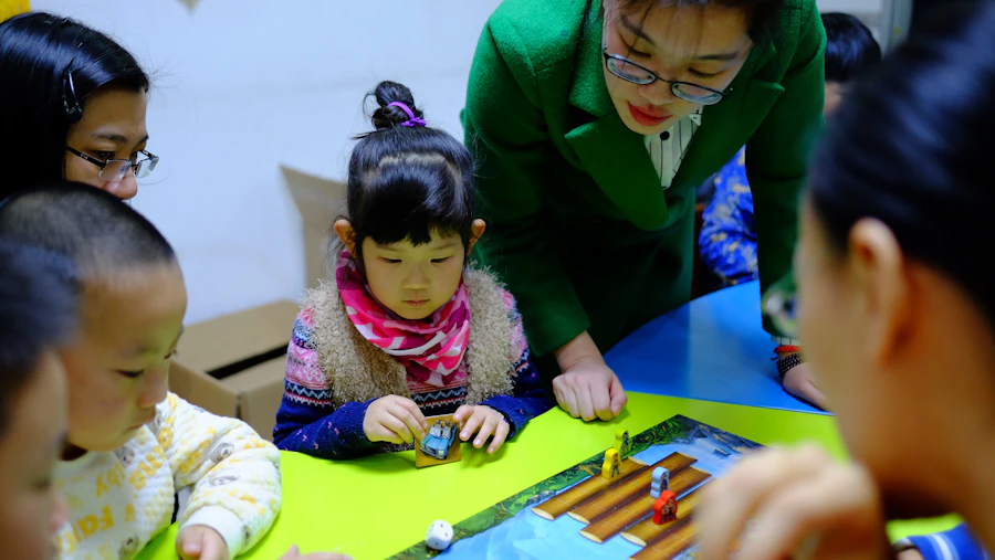 A pediatric therapy learning session