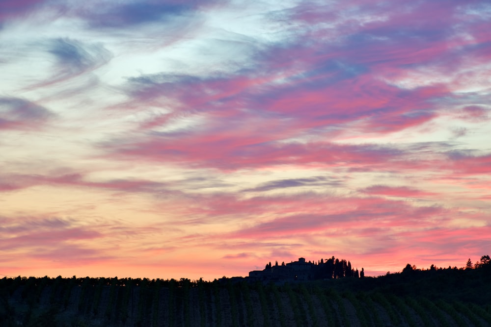 sky during golden hour