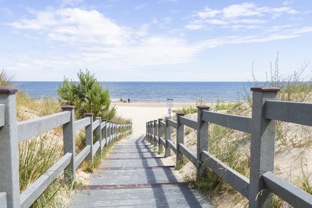 Blick auf das Meer bei Tag