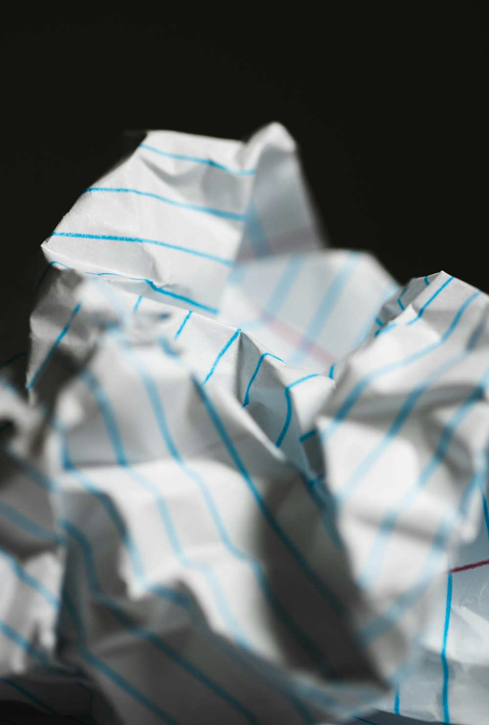 crumpled paper