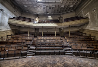 An academic lecture hall symbolizing professional and academic excellence.