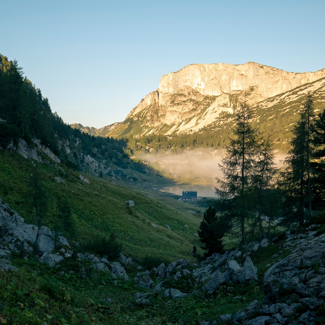 aerial photography of mountain slope during daytime