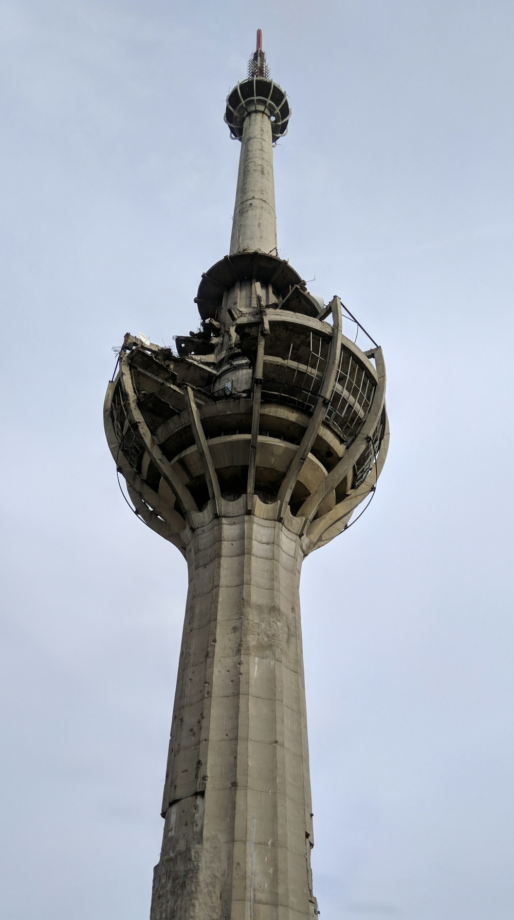 beige and brown tower low-angle photography