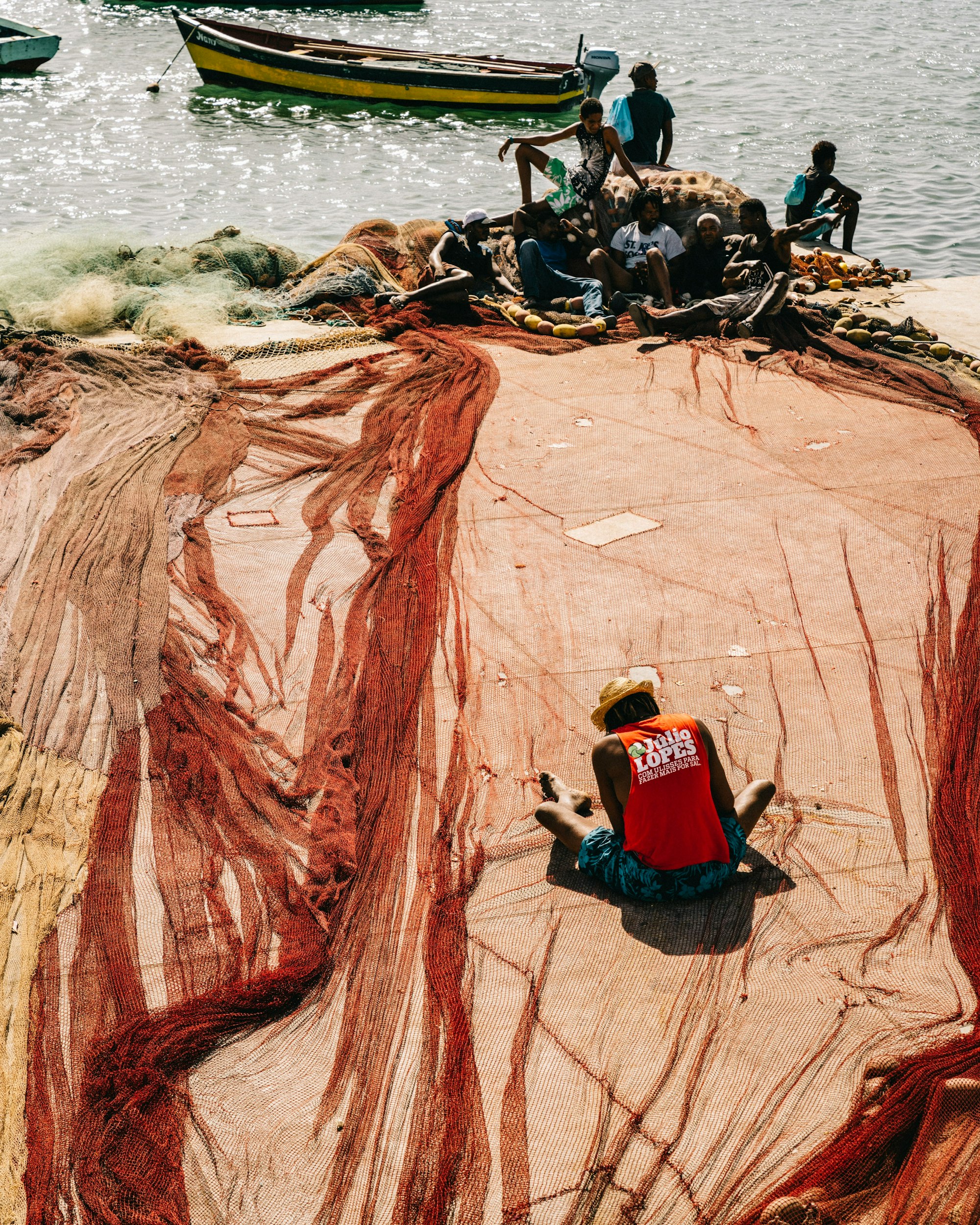 Fishermen in Sal, Cape Verde