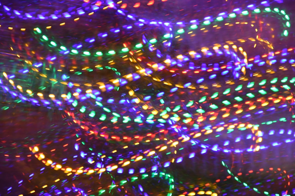 assorted-color LED strips